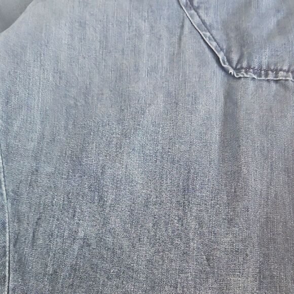 Blue Ankle Cropped Casual Pants - Picture 14 of 16